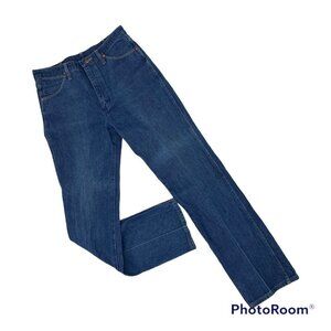 Wrangler Vintage 90s USA Made 31x34 Straight Leg 100% Cotton  Jeans 935DEN